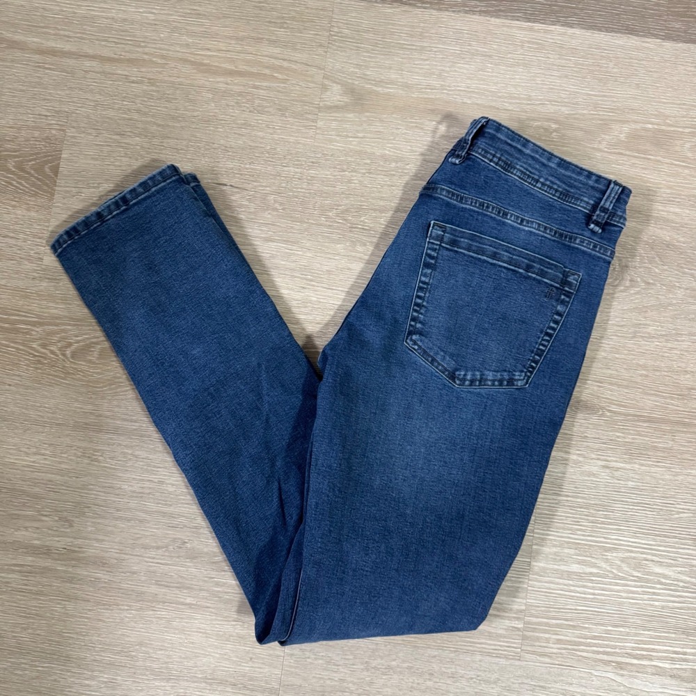 TPJ Slim Fit Jeans Mens 34x34 Blue Denim JU9T1DCPT Stretch Repreve Eco-Friendly